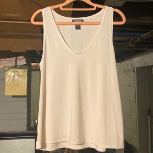 Cream Tank Top